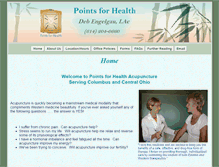 Tablet Screenshot of columbus-acupuncture.com